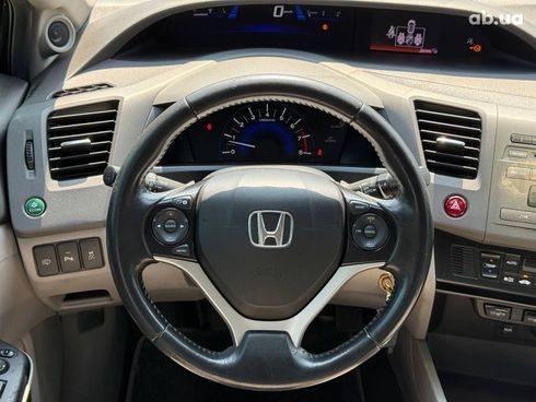 Honda Civic 2012 черный - фото 17
