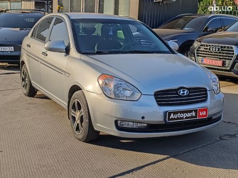 Hyundai Accent 2007 серый - фото 5
