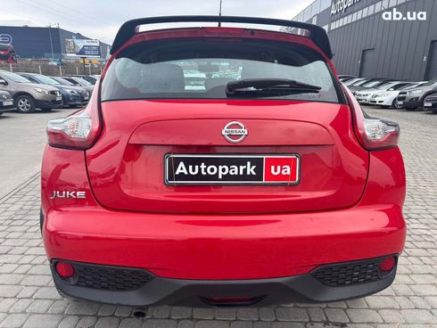 Nissan Juke 2016 красный - фото 8