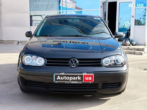 Volkswagen Golf 2001 черный - фото 2