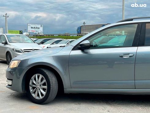 Skoda octavia a7 2013 серый - фото 3