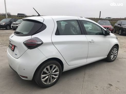 Renault Zoe 2020 белый - фото 19