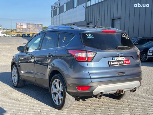 Ford Escape 2017 синий - фото 5