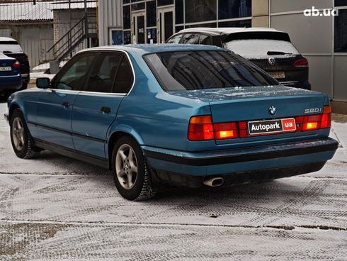 BMW 5 серия 1993 синий - фото 12