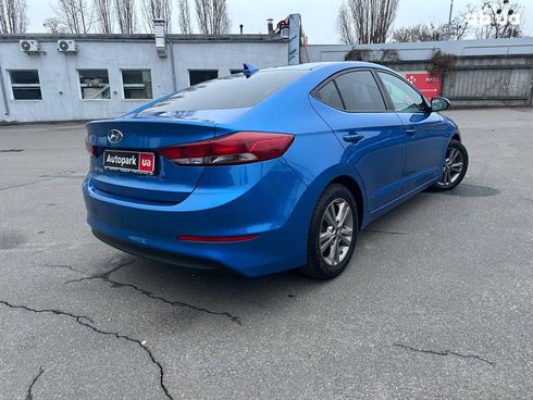 Hyundai Elantra 2016 синий - фото 16