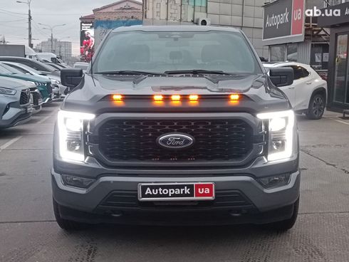 Ford f-150 2021 серый - фото 2