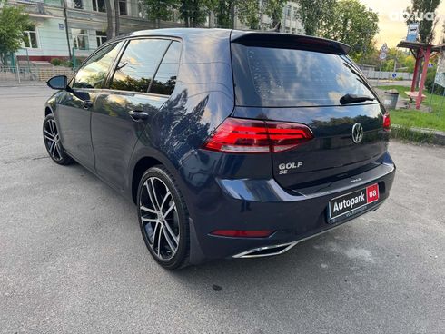 Volkswagen Golf 2018 синий - фото 9