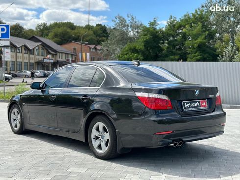 BMW 5 серия 2007 черный - фото 4