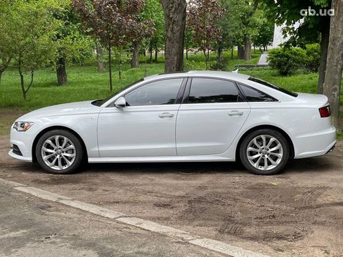 Audi A6 2017 белый - фото 9