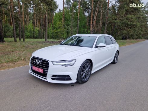 Audi A6 2018 белый - фото 18