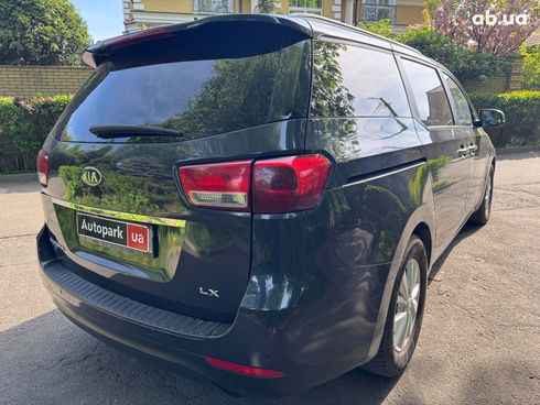 Kia Sedona 2014 синий - фото 5