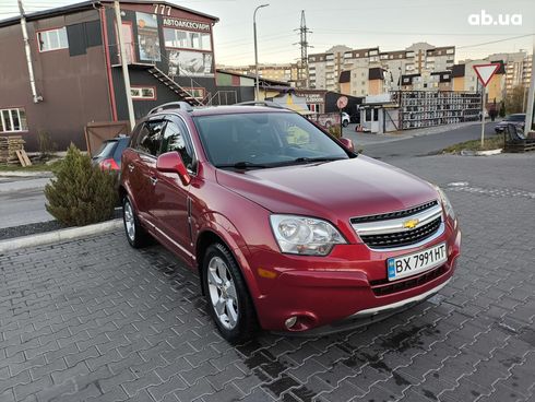 Chevrolet Captiva 2014 красный - фото 3