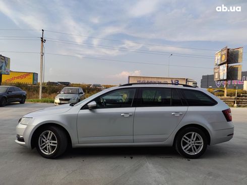 Skoda octavia a7 2017 серый - фото 4