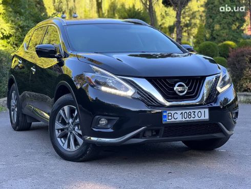 Nissan Murano 2018 черный - фото 2