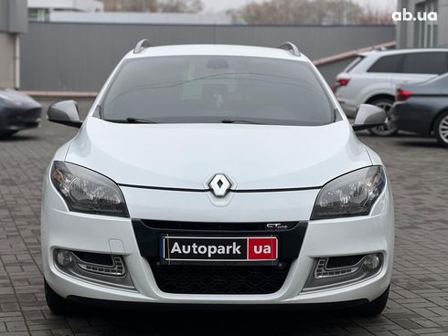 Renault Megane 2013 белый - фото 2