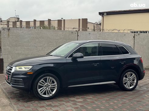 Audi Q5 2017 синий - фото 4