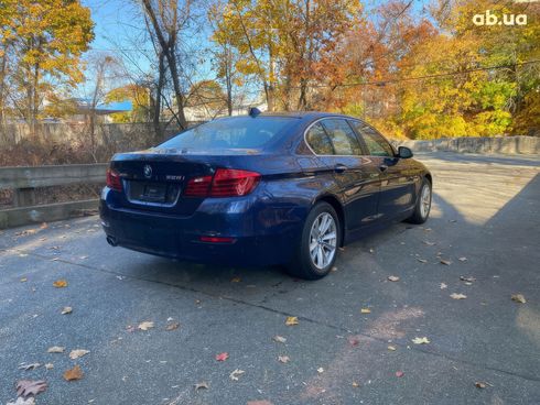 BMW 5 серия 2016 синий - фото 6