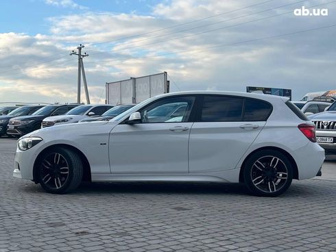 BMW 1 серия 2012 белый - фото 4