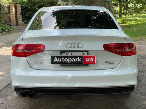 Audi A4 2014 белый - фото 11