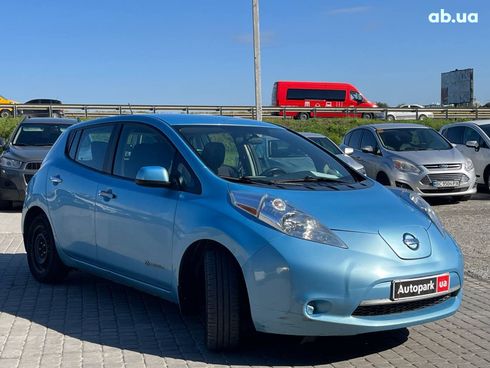 Nissan Leaf 2014 синий - фото 5