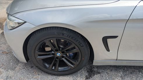 BMW 4 серия 2016 серебристый - фото 2