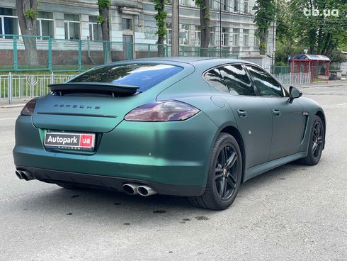 Porsche Panamera 2010 зеленый - фото 7