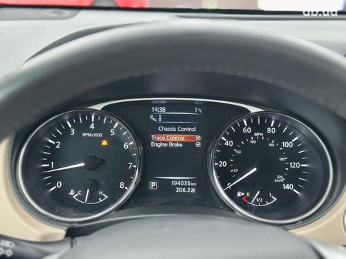 Nissan Rogue 2016 красный - фото 15