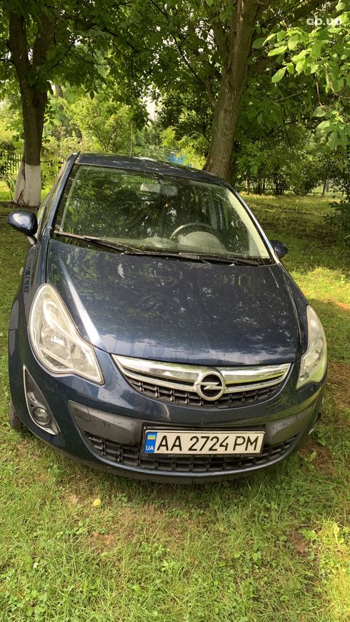 Opel Corsa 2013 синий - фото 5