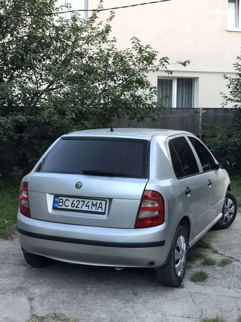 Skoda Fabia 2003 серебристый - фото 3