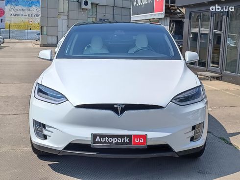 Tesla Model X 2018 белый - фото 9