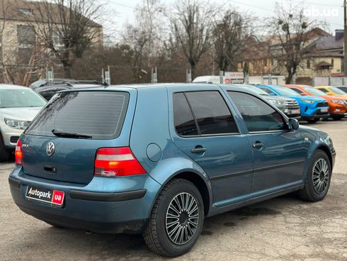 Volkswagen Golf 2003 синий - фото 17