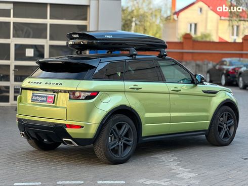 Land Rover Range Rover Evoque 2012 зеленый - фото 5
