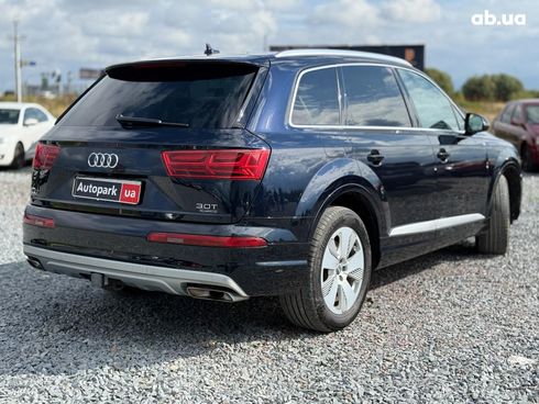 Audi Q7 2016 синий - фото 9