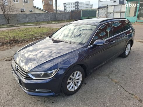 Volkswagen Passat Variant 2015 синий - фото 2