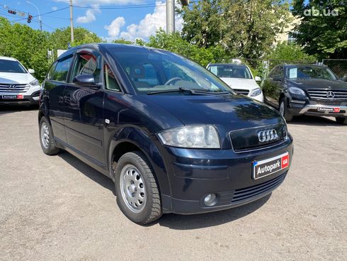 Audi A2 2001 синий - фото 7