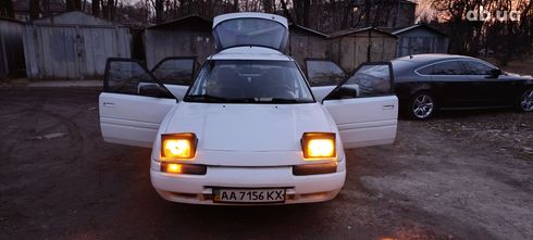Mazda 323 1990 белый - фото 5