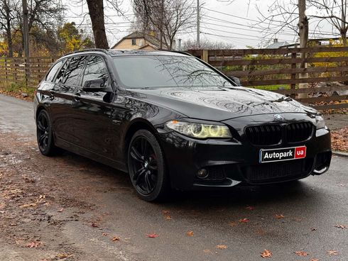 BMW 5 серия 2012 черный - фото 3
