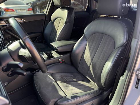 Audi A6 2015 серый - фото 28