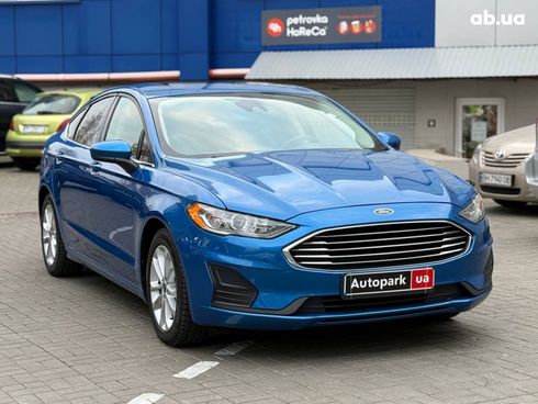 Ford Fusion 2020 синий - фото 3