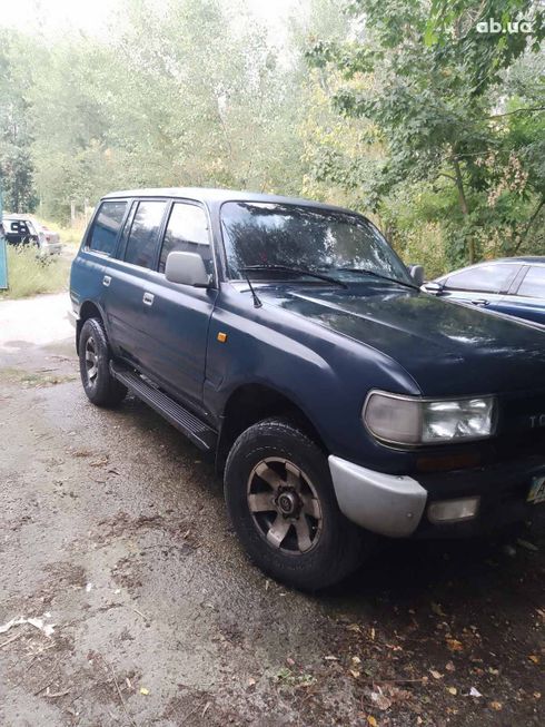 Toyota Land Cruiser 1993 синий - фото 8