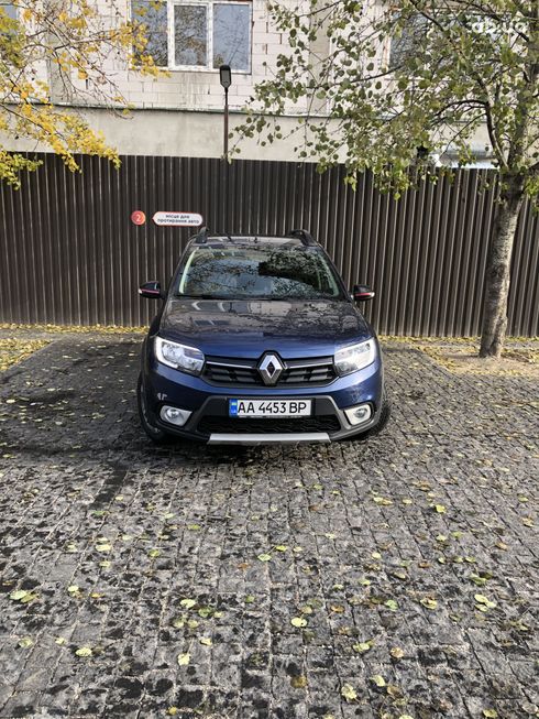 Renault Sandero Stepway 2019 синий - фото 4