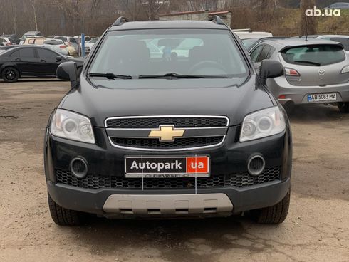 Chevrolet Captiva 2007 черный - фото 2