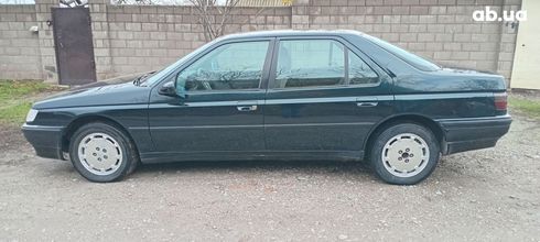 Peugeot 605 1991 зеленый - фото 2