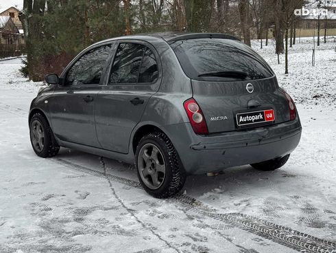 Nissan Micra 2006 серый - фото 14