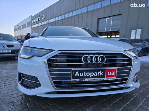 Audi A6 2018 белый - фото 3