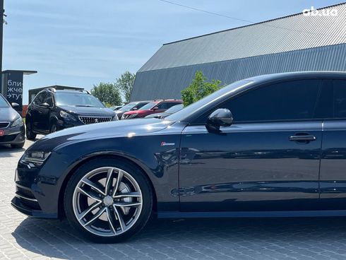 Audi A7 2016 синий - фото 2