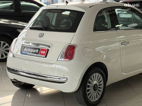 Fiat 500 2011 белый - фото 8
