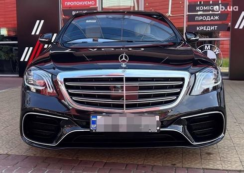Mercedes-Benz S-Класс 2017 черный - фото 3
