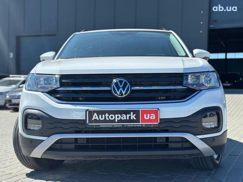 Volkswagen T-Cross 2022 белый - фото 2
