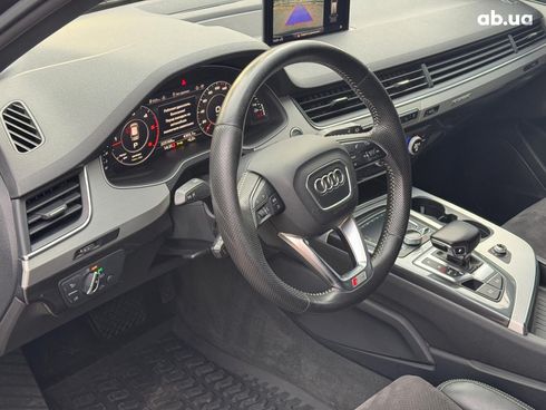 Audi Q7 2015 серый - фото 21